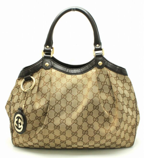 11671267 Gucci GG Canvas Sookie Handbag Beige