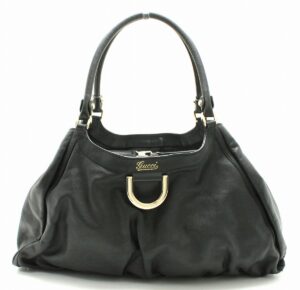 11671280 Versace Womens Handbag Bag Buckled Hobo Bag Black