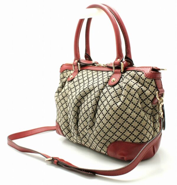 11671325 1 Gucci Diamante Handbag Red