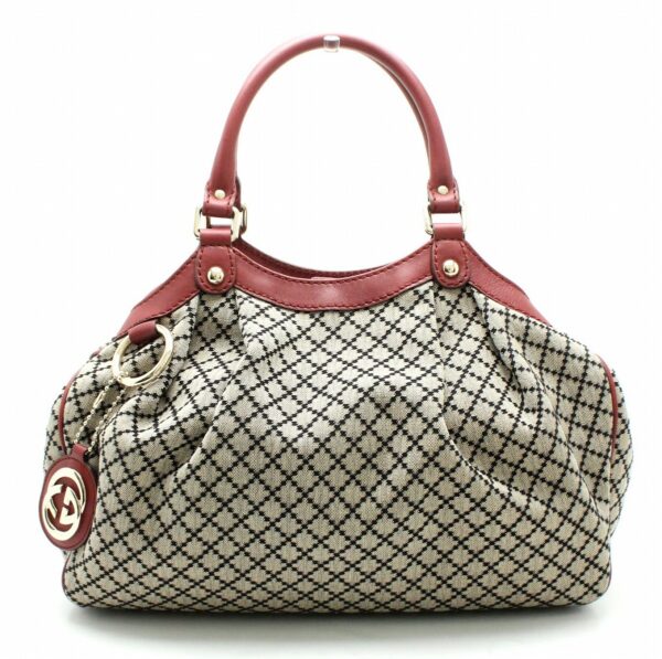 11671624 Gucci GG Diamante Handbag Red