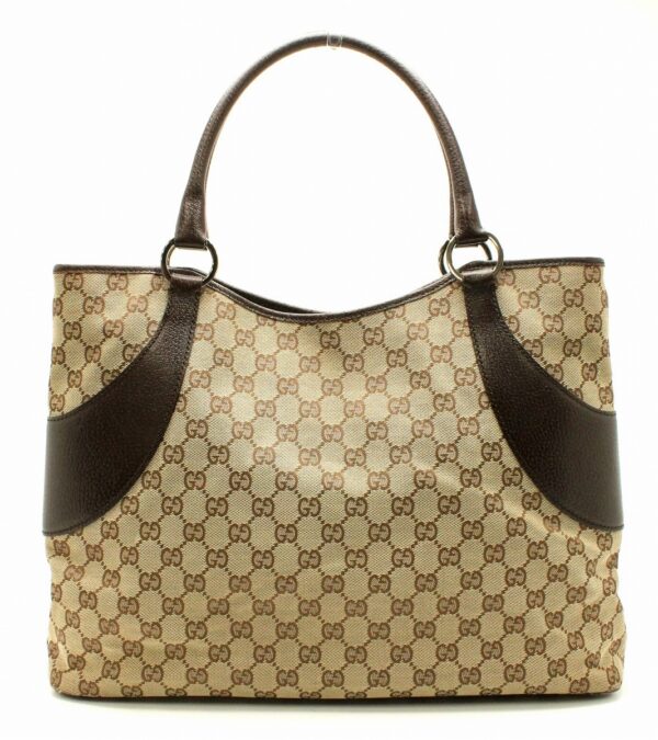 11671783 Gucci GG Canvas Tote Bag Khaki