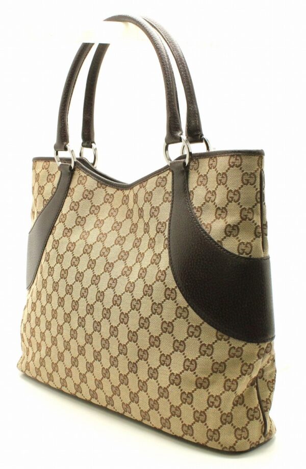 11671783 1 Gucci GG Canvas Tote Bag Khaki