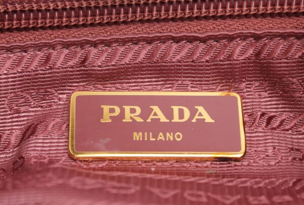 11671872 8 Prada Handbag Ribbon Nylon Pink