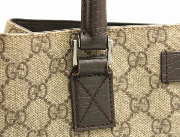 11680088 6 Gucci GG Supreme Tote Bag Khaki