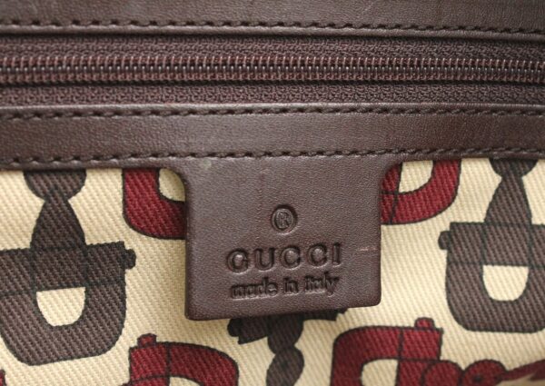 11680148 8 Gucci Guccisima Leather Tote Bag Brown