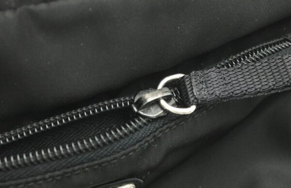 11680212 5 Prada Shoulder Bag Nylon Leather Nero Black