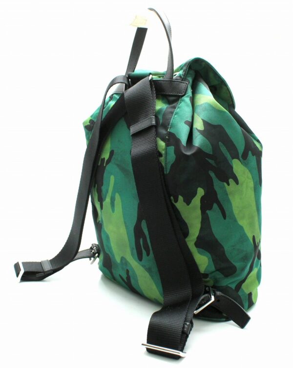 11680555 1 Prada Nylon Backpack Rucksack Camouflage Green