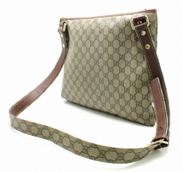 11680623 1 Gucci GG Supreme Crossbody Bag Khaki