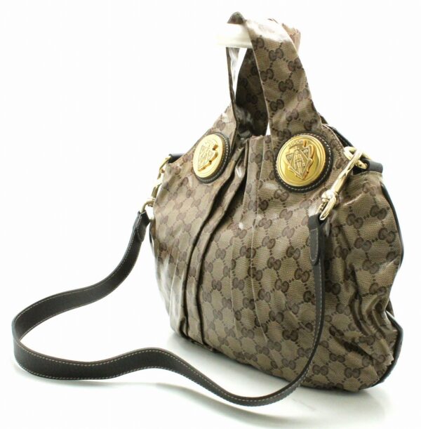 11680630 1 Gucci GG Crystal 2WAY Bag Khaki