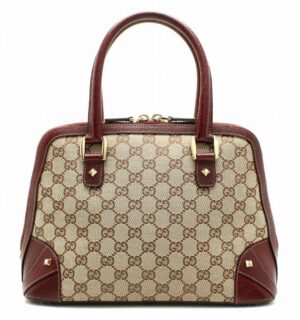 11680698 Gucci Garden Bamboo 2WAY Handbag