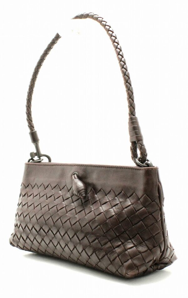 11680764 1 Bottega Veneta Intrecciato Mini Bag Handbag Leather Brown