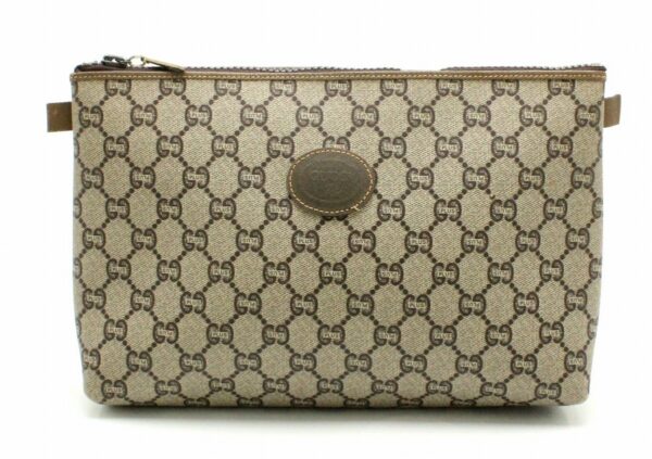 11680899 Gucci GG Plus Pouch Khaki