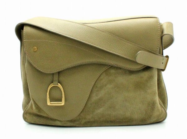 11680990 Gucci 2WAY Handbag Khaki