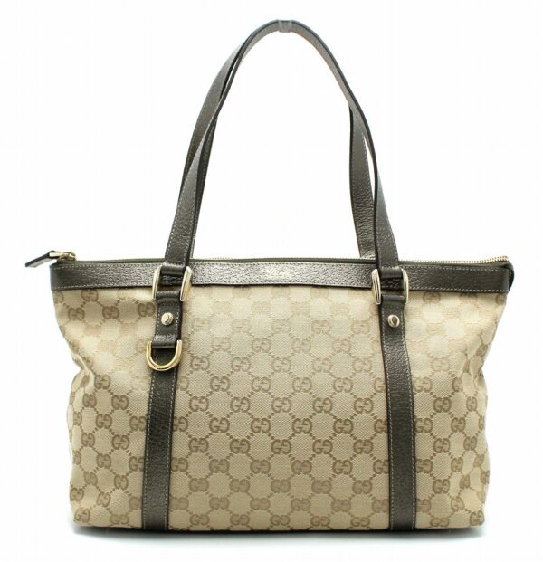 11681119 Gucci GG Abbey Tote Bag Brown