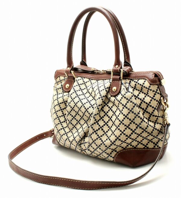 11681248 1 Gucci Diamante 2WAY Handbag Brown