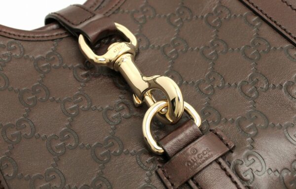 11681388 5 Gucci Sima Leather Shoulder Bag Brown