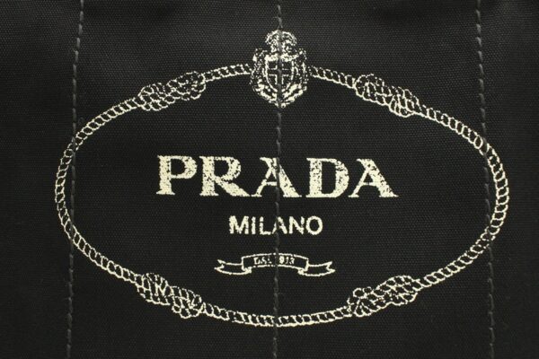 11681402 7 Prada Canapa 2WAY Tote Bag Nero Black