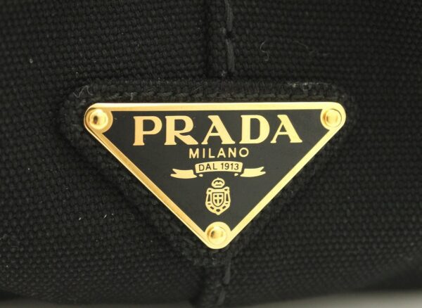 11681402 8 Prada Canapa 2WAY Tote Bag Nero Black