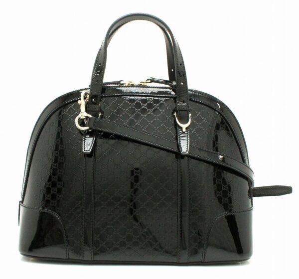 11681404 Gucci Micro Guccisima Handbag Black