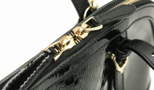 11681404 5 Gucci Micro Guccisima Handbag Black