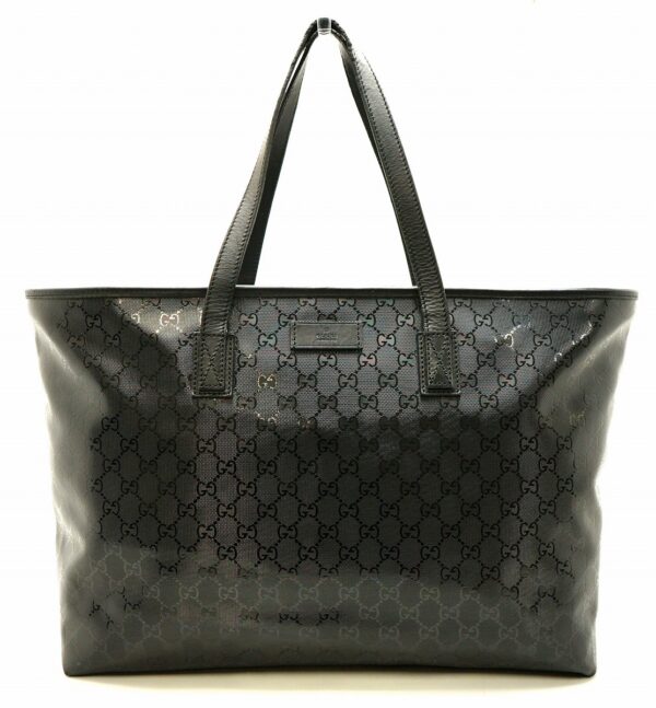 11681421 Gucci GG Implime Tote Bag Black