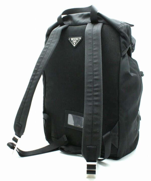 11681480 1 Prada Nylon Backpack Rucksack Black