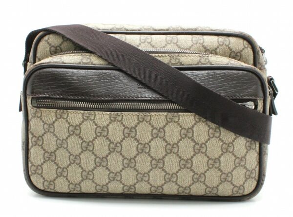 11681491 Gucci GG Supreme Shoulder Bag Beige