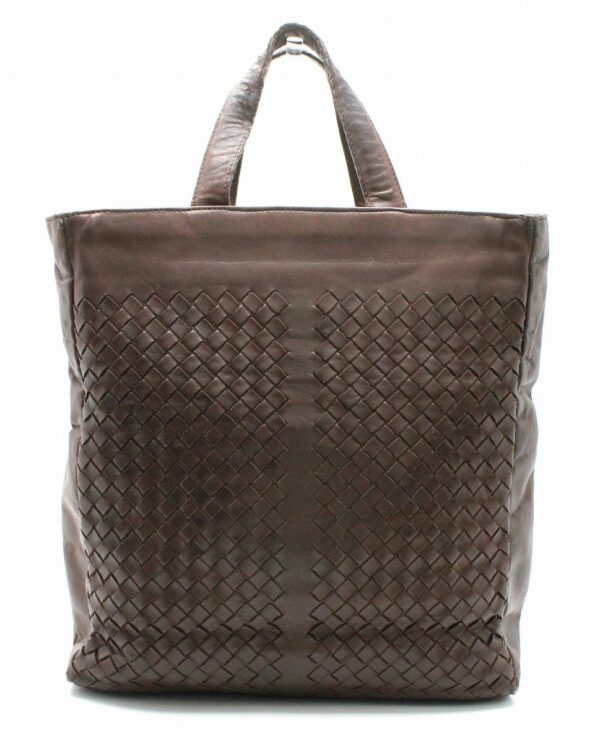 11681515 Bottega Veneta Intrecciato Handbag Tote Bag Leather Brown