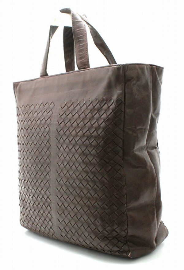 11681515 1 Bottega Veneta Intrecciato Handbag Tote Bag Leather Brown