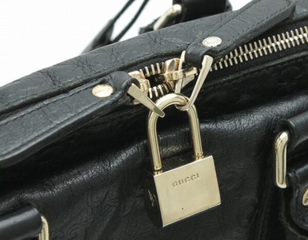 11681607 5 Gucci Guccisima Business Bag Black