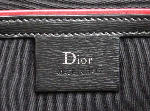 11681719 7 Christian Dior Trotter Clutch Bag Leather Black