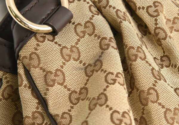 11681744 6 Gucci GG Canvas Sookie Bag Khaki