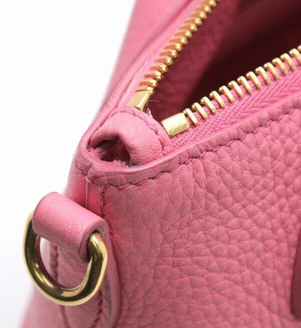 11681889 7 Prada 2WAY Handbag Shoulder Bag Leather Begonia Pink