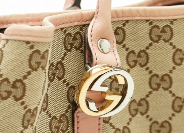 11681899 6 Gucci GG Canvas Handbag Pink