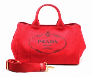 11681910 Prada Messenger Bag Leather Black