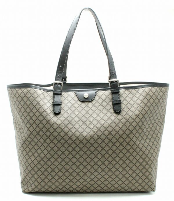 11690213 Gucci Diamante Leather Tote Bag Khaki