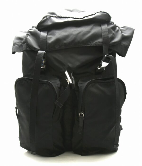 11690571 Prada Backpack Rucksack Daypack Nylon Black