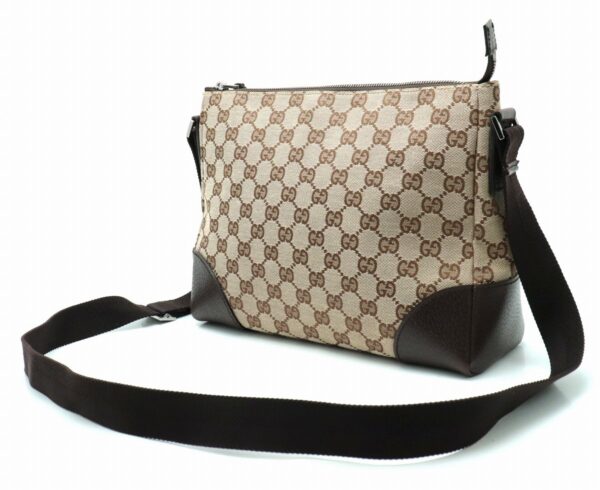 11690589 1 Gucci GG Canvas Shoulder Bag Khaki