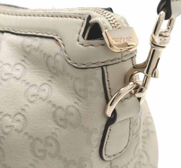 11690609 6 Gucci Diamante Handbag White