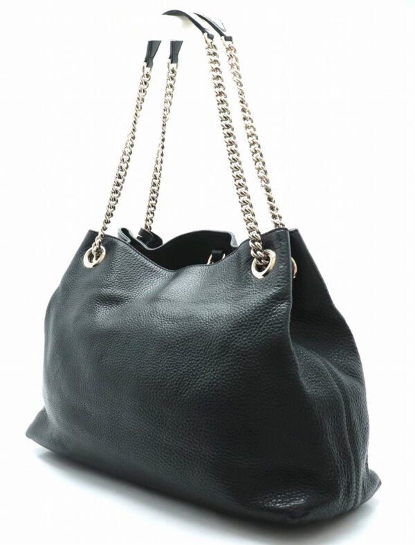 11690610 1 Gucci Soho Chain Shoulder Bag Black