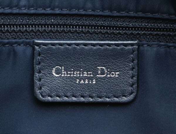 11690743 8 Christian Dior Trotter Crossbody Bag Canvas Blue Blue