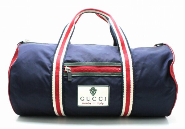 11690913 Gucci Travel Bag Navy