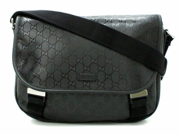 11690939 Gucci GG Implement Shoulder Bag Black