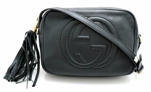 11690978 Gucci Soho Disco Bag Black