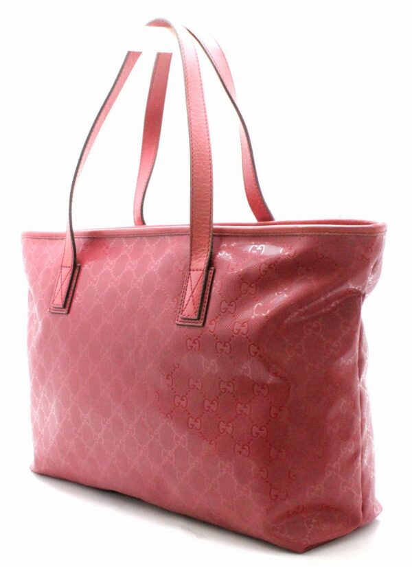 11691223 1 Gucci Imperime GG Supreme Tote Bag Red