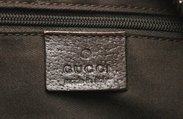 11691437 8 Gucci GG Shoulder Bag Leather Khaki Beige Brown