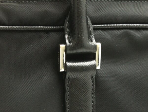 11691658 6 Prada Nylon Business Bag Briefcase Nero Black