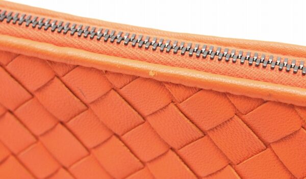 11691685 5 Bottega Veneta Intrecciato Pouch Accessory Case Pouch Orange