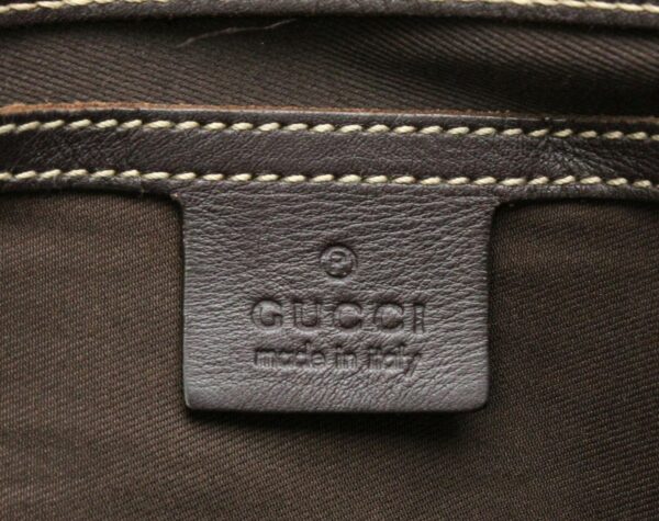 11700215 8 Gucci GG Supreme Messenger Bag Crossbody Khaki Beige Brown