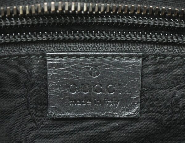 11700286 8 Gucci Implement Crossbody Shoulder Bag Leather Black